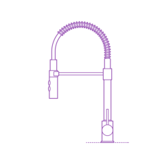 Fixtures Kitchen Faucets Ikea Vimmern Faucet Outline Svg Vector, Free Vectors File